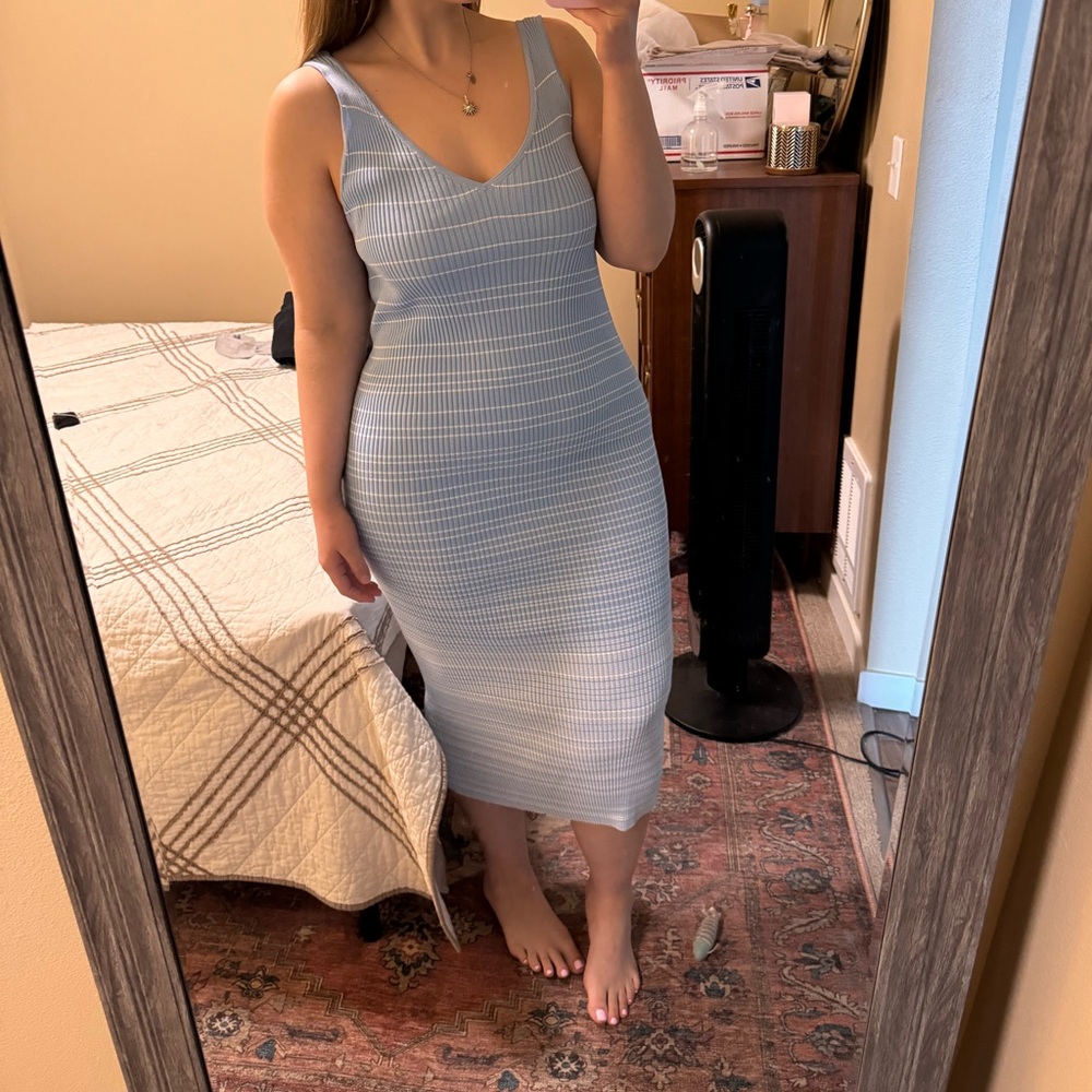 STAUD midi dress